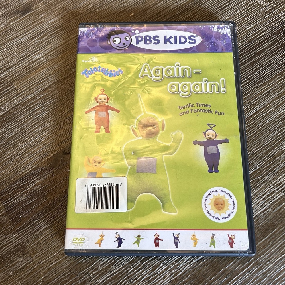 Teletubbies Again Again DVD Authentic 2004 REGION 1 USA Release Kids TV Show - Picture 1 of 4
